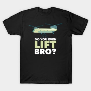 Lifting Chinook Helicopter T-Shirt